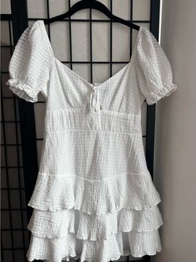 City Studio White Sundress
